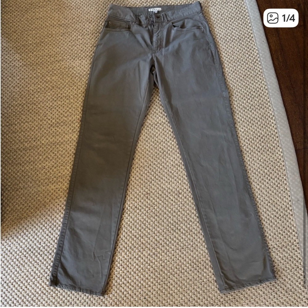 Peter Millar Wayfare Men's Five-Pocket
Pants Dark Gray Size 30